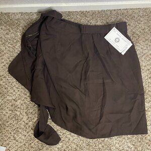 St. John Dark Brown Skirt